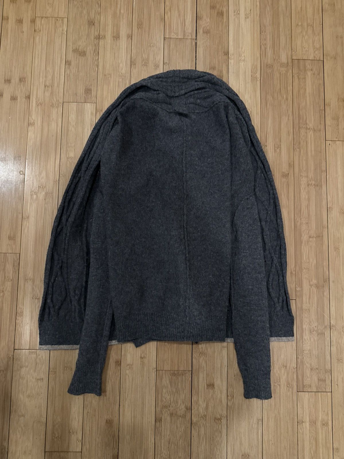 Yohji Yamamoto 2-layer cardigan Size US S / EU 44-46 / 1 - 4 Thumbnail