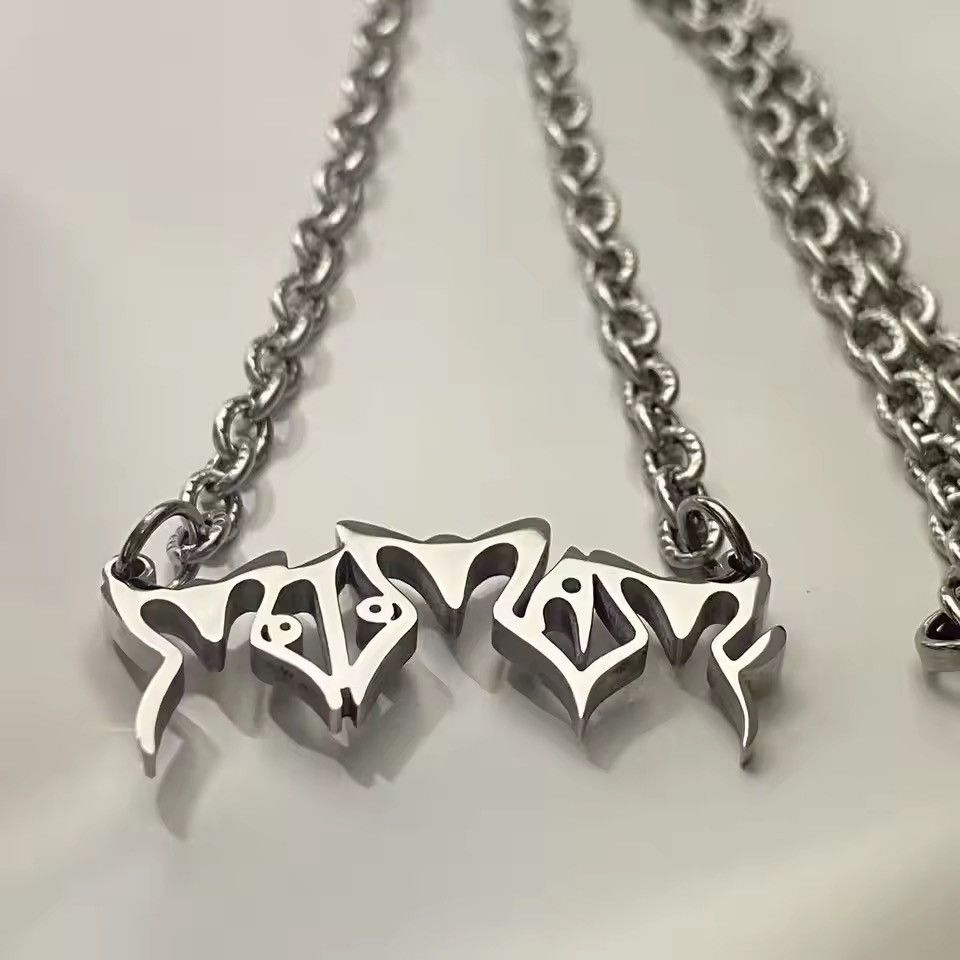 Japanese Brand Fashionable Stainless Steel Pendant Necklace Size ONE SIZE - 1 Thumbnail