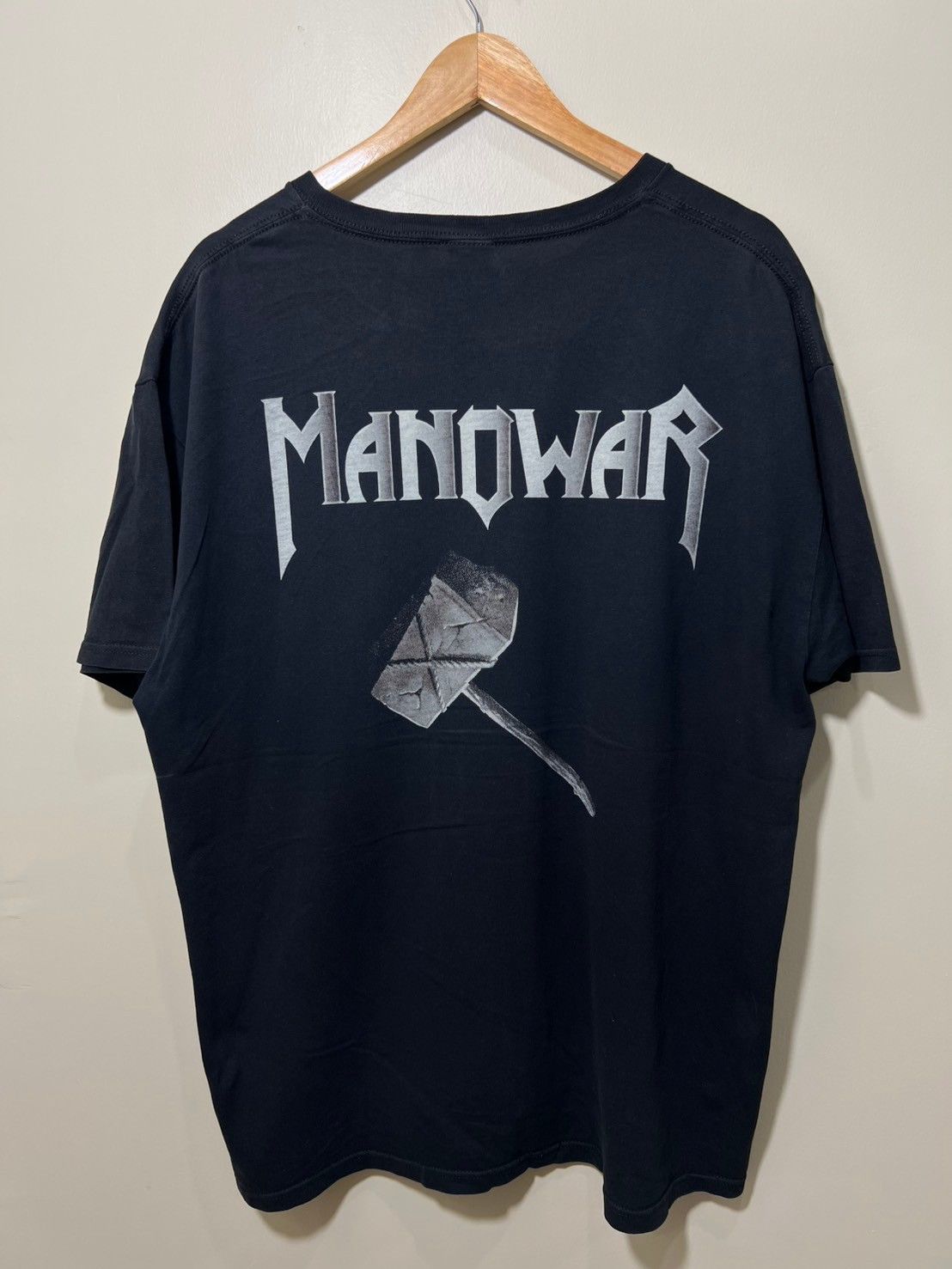 Band Tees × Vintage Vintage Manowar Warriors Of The World shirt bnz01 Size US XL / EU 56 / 4 - 6 Thumbnail