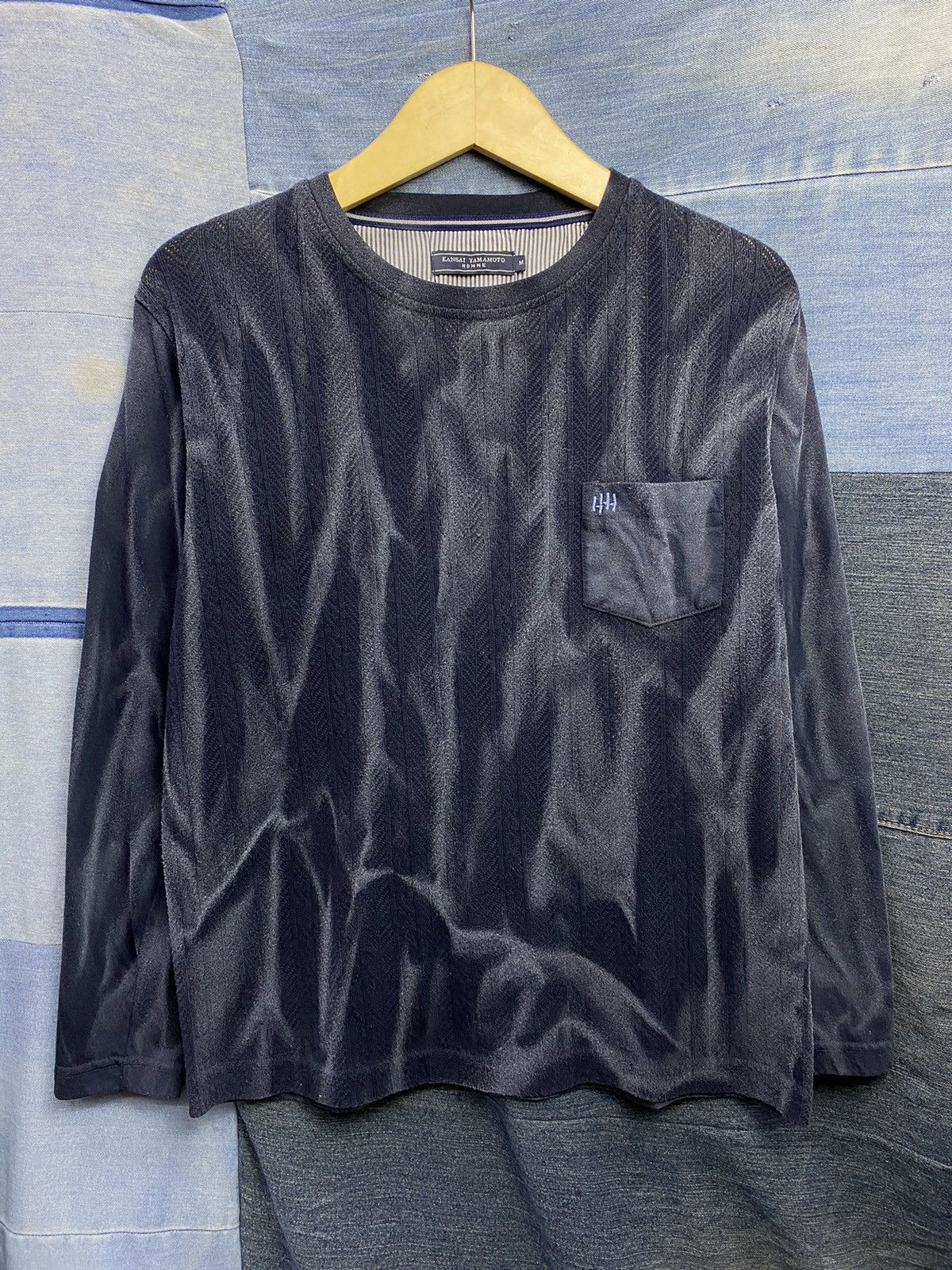 If Six Was Nine × Japanese Brand × Kansai Yamamoto kansai yamamoto smoked wash longsleeve Size US M / EU 48-50 / 2 - 3 Thumbnail