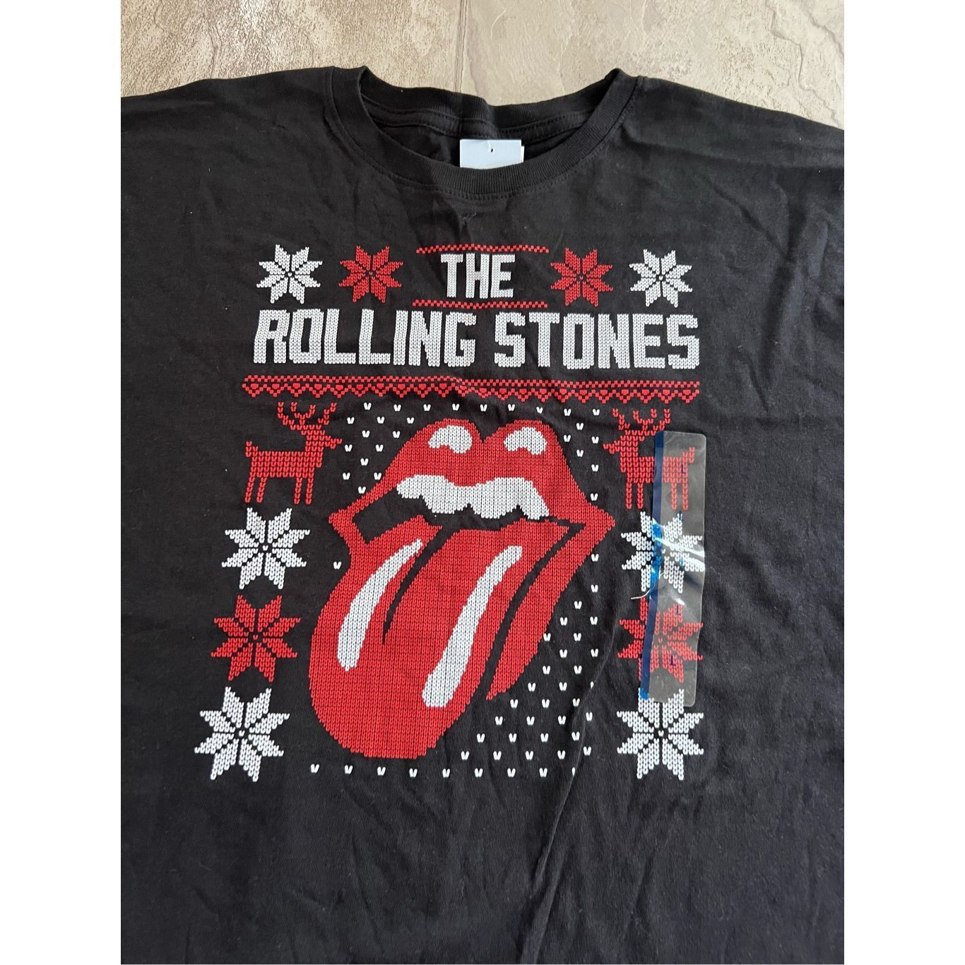 The Rolling Stones The Rolling Stones Christmas T-Shirt Size Large NEW Size L / US 10 / IT 46 - 2 Thumbnail