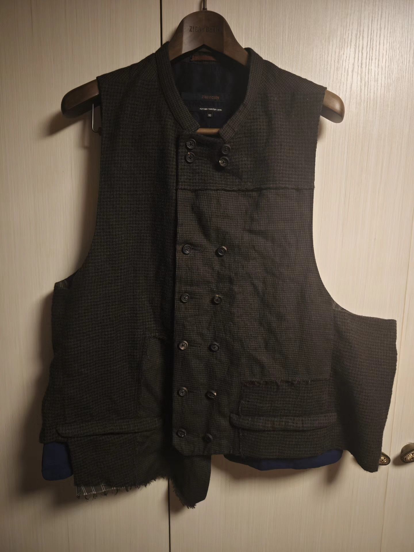 Ziggy Chen Ziggy Chen Cashmere Vest Size US M / EU 48-50 / 2 - 1 Thumbnail