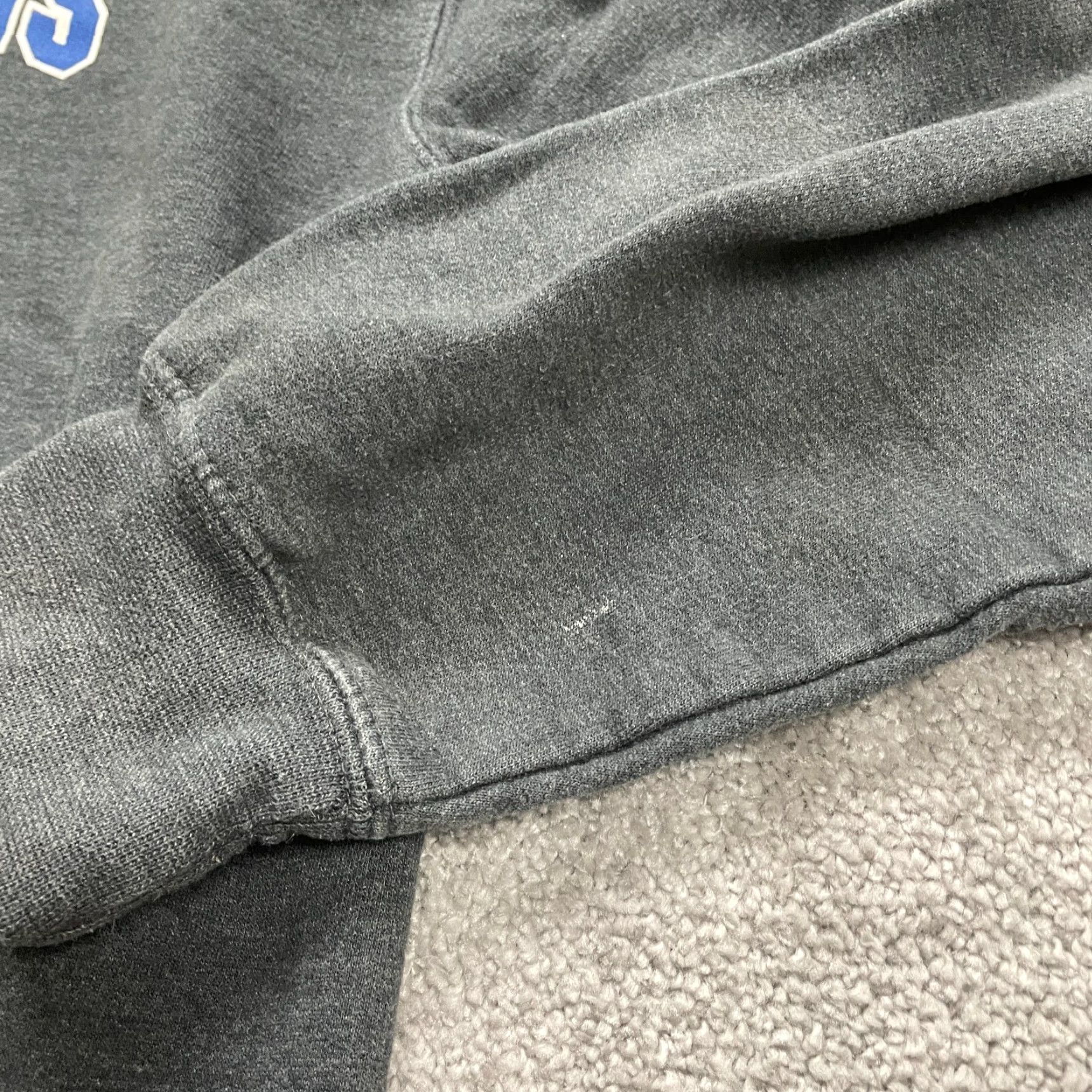 Vintage Pennant Hoodie Unisex Small Gray Graphic Lady Tigers Softball Sports Size US S / EU 44-46 / 1 - 6 Thumbnail