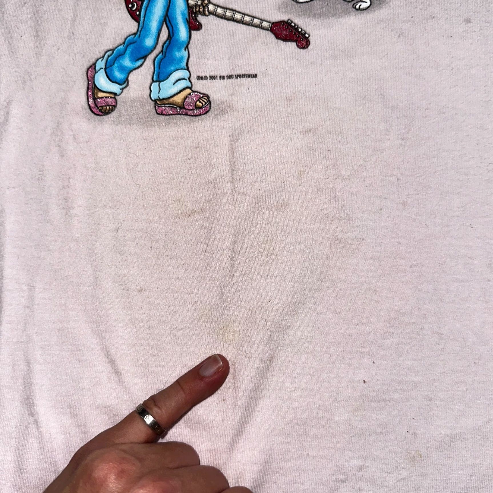 Big Dogs VINTAGE Big Dogs Rock Star GRRRL Girl Y2K VTG T Shirt Bratz Dolls 2000s Pink Cute Punk L Pink Size US L / EU 52-54 / 3 - 5 Thumbnail