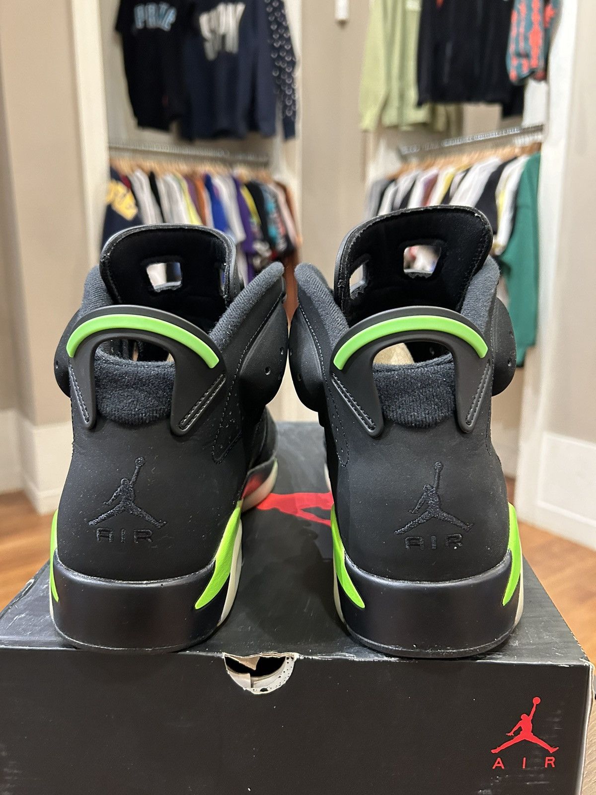 Jordan Brand Jordan 6 ‘Electric Green’ Size US 11 / EU 44 - 3 Thumbnail