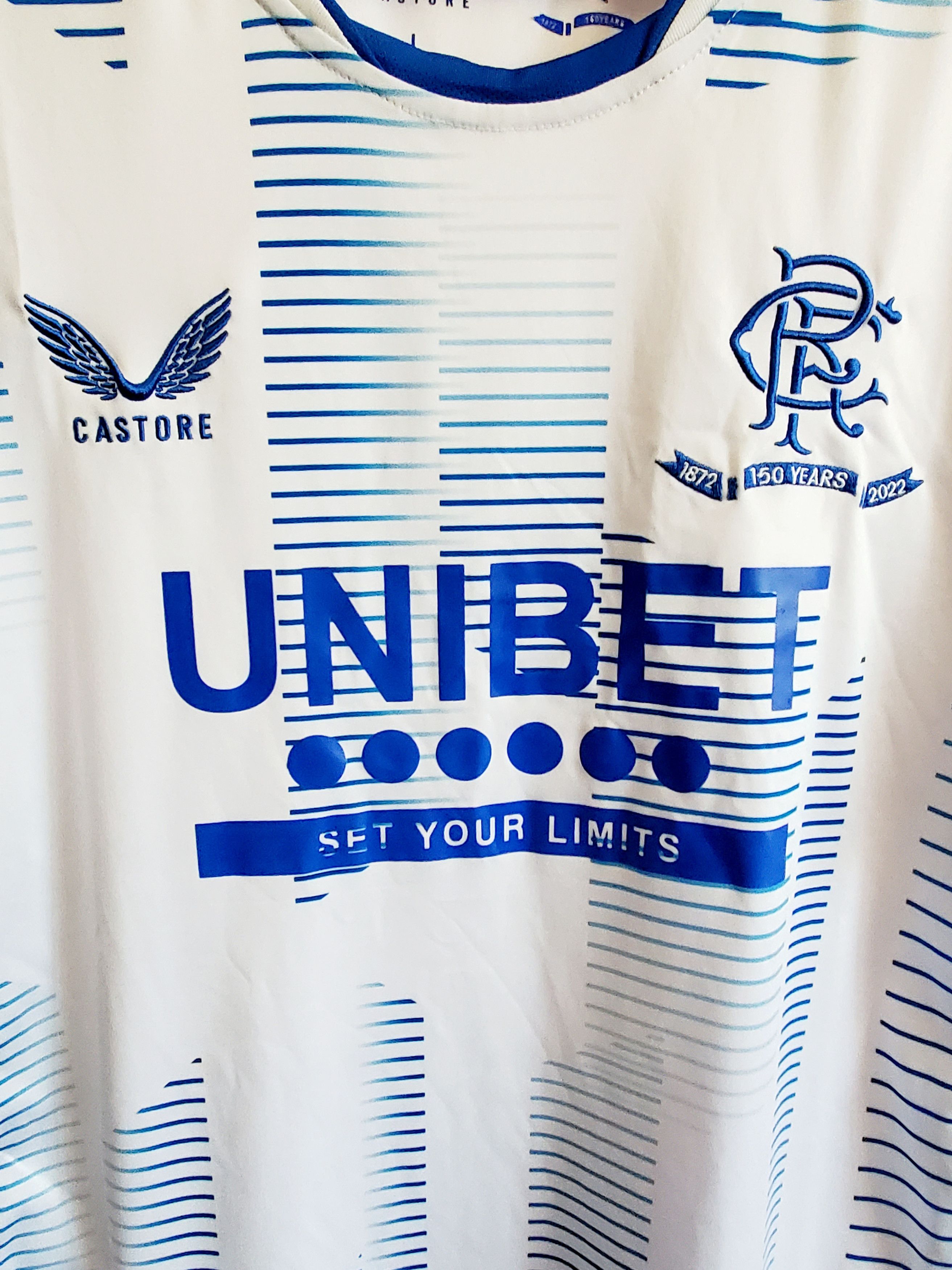 Other Castore Glasgow Rangers 150 Years Anniversary jersey Size US L / EU 52-54 / 3 - 2 Thumbnail