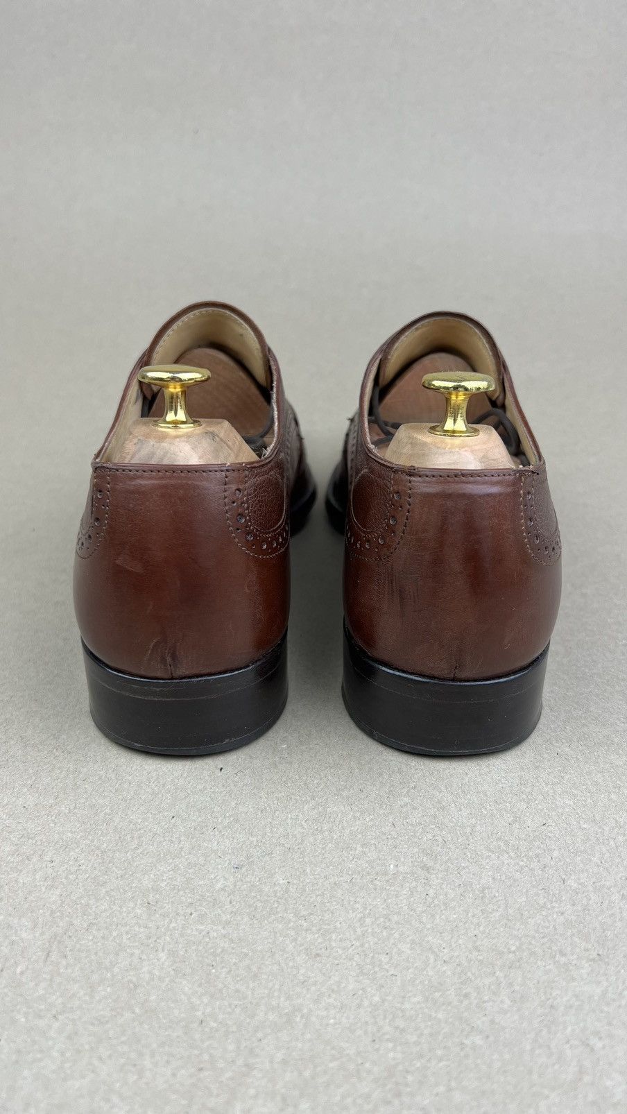 Grenson GRENSON Derby Leather Shoes Made in England Brown Men’s Size US 10.5 / EU 43-44 - 7 Thumbnail