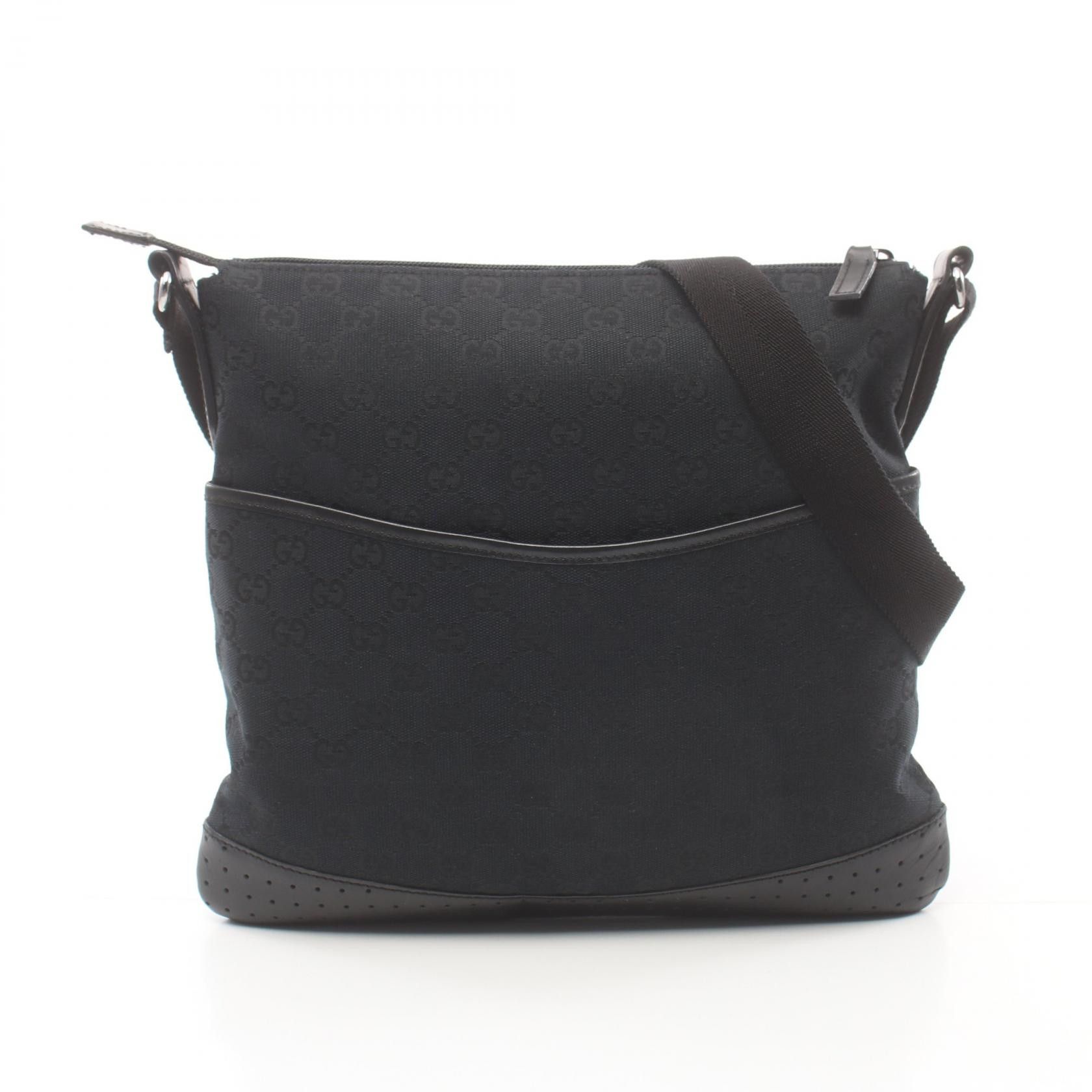 Gucci Gucci GG Canvas Crossbody Bag Canvas Crossbody Bag 145857 in Very Good Condition Size ONE SIZE - 1 Thumbnail