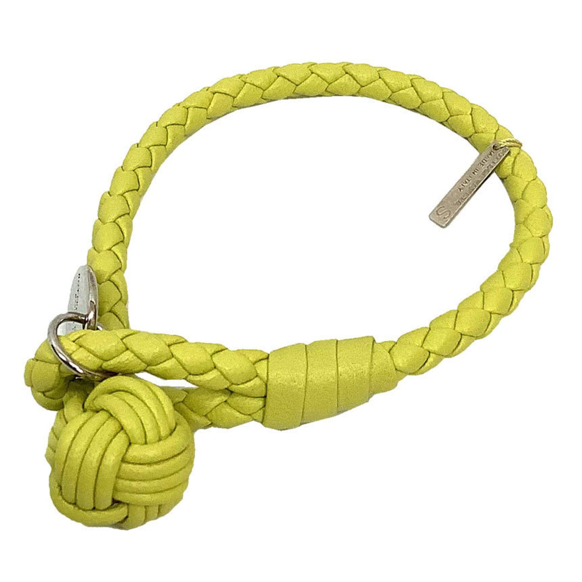 Bottega Veneta BOTTEGA VENETA Intrecciato Bracelet Yellow S Size Bottega Size ONE SIZE - 1 Thumbnail