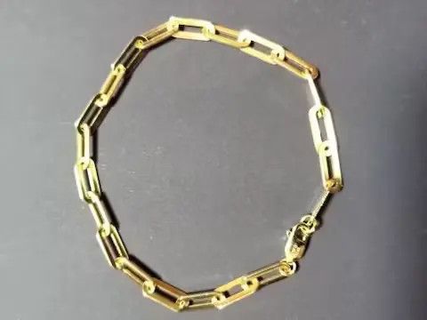 Other Paper Clip Chain Bracelet Size ONE SIZE - 2 Thumbnail