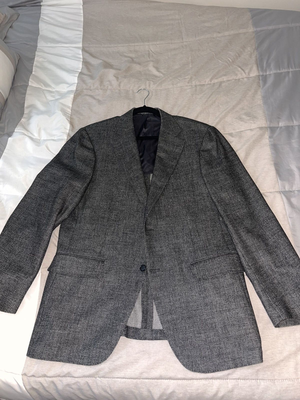 Canali Wool Cashmere & Silk Blend Blazer by Canali Made in Italy Size 44R - 1 Thumbnail