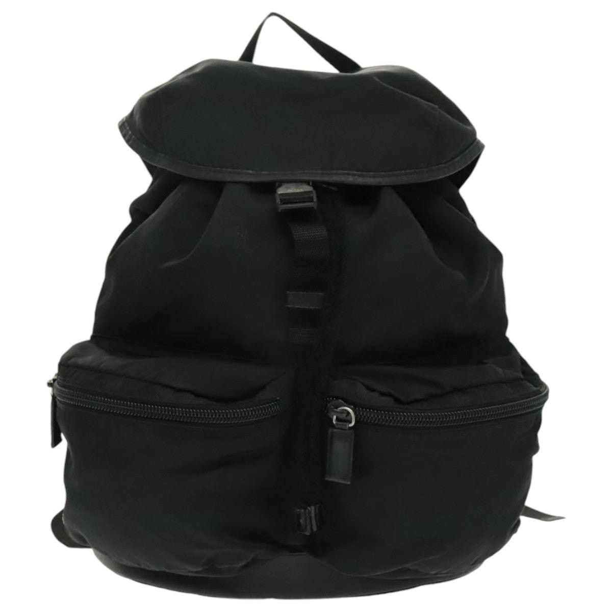 Prada PRADA Backpack Nylon Black Silver Size ONE SIZE - 13 Thumbnail