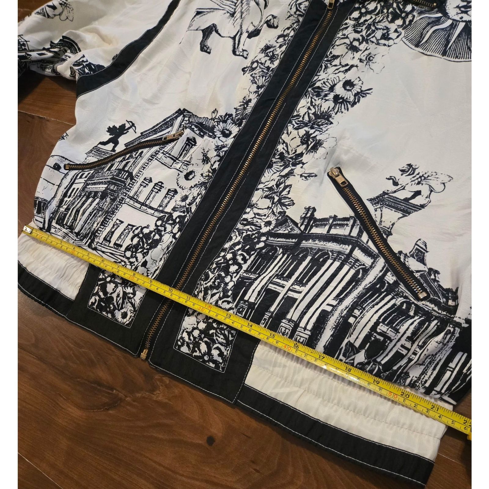 Vintage Vintage Rome Graphic Art Cityscape Windbreaker Jacket Size M Size M / US 6-8 / IT 42-44 - 5 Thumbnail