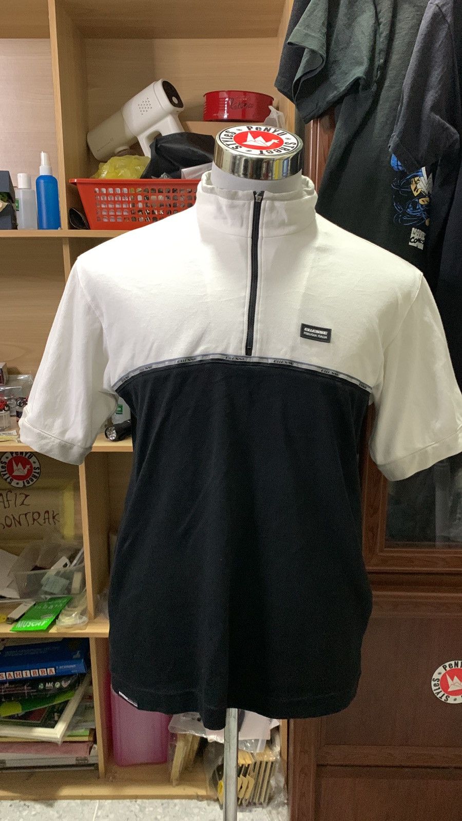 Ellesse Vintage Ellese half zipper short sleeve Size US M / EU 48-50 / 2 - 1 Thumbnail