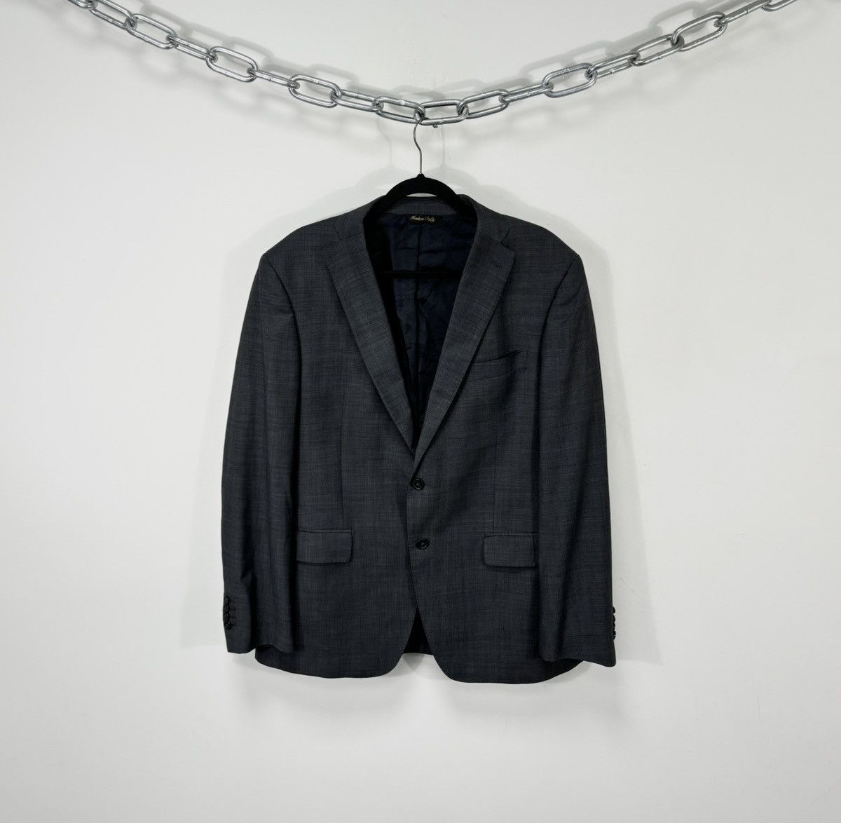 Eredipisano Eredi Pisano Loro Piana Zelander Wool Gray Blazer Jacket Size 44R - 1 Thumbnail