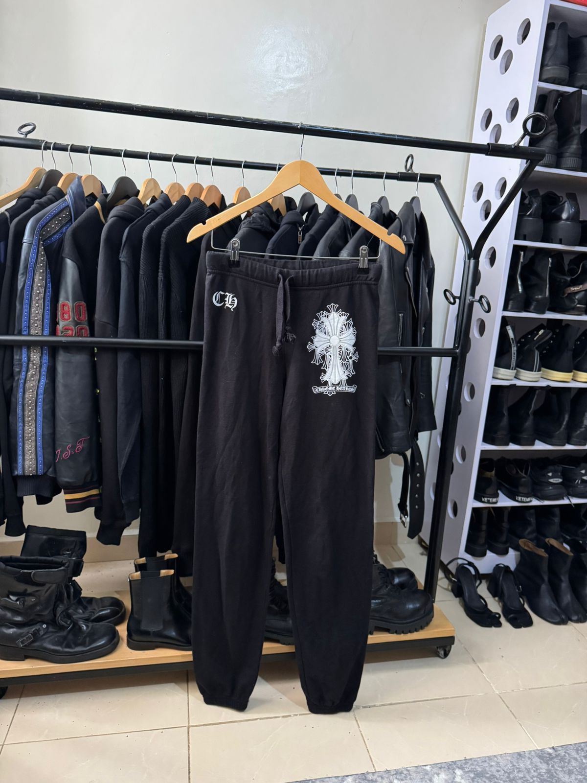 Chrome Hearts Chromehearts multiplecross sweatpants Size US 39 - 6 Thumbnail