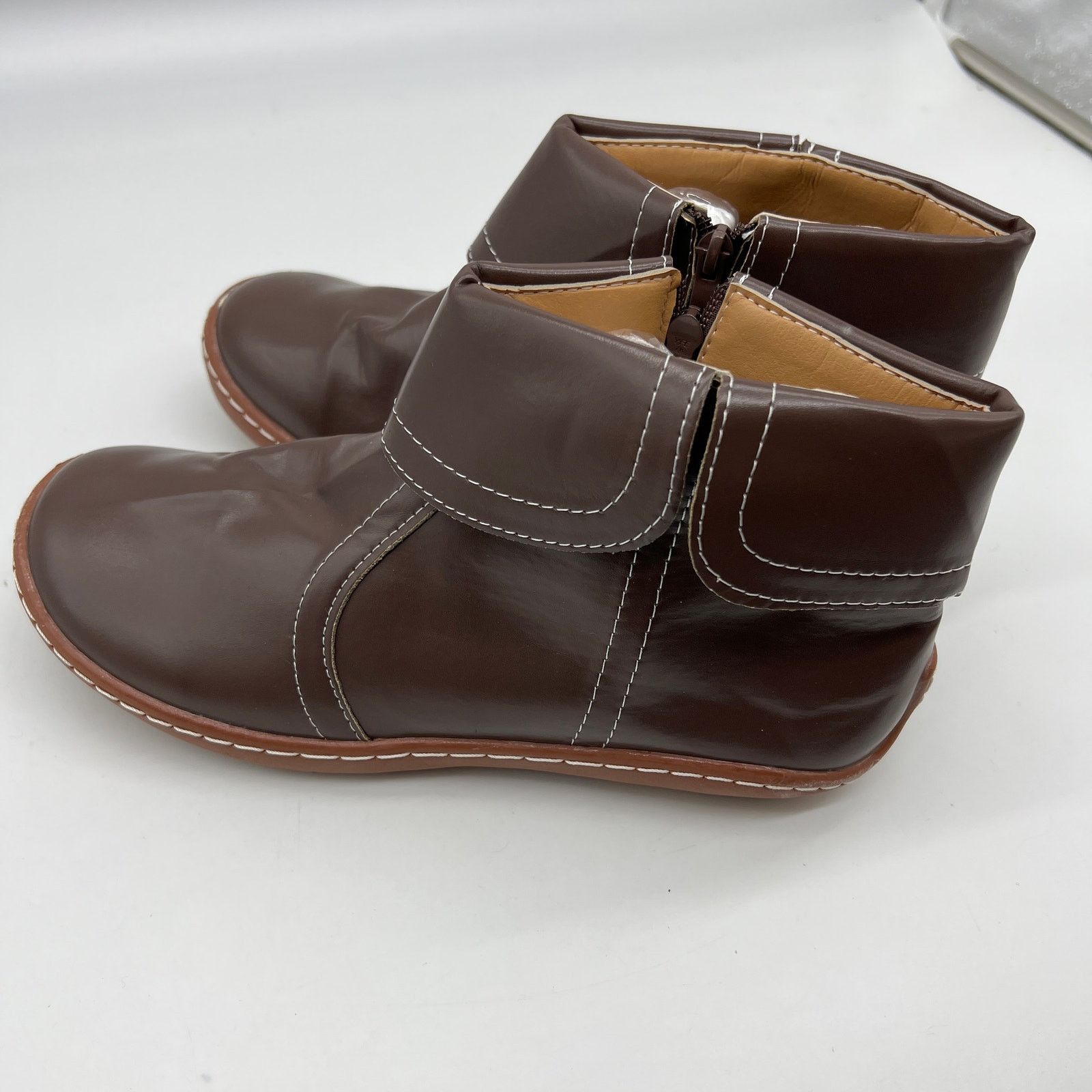 Other Fashion Womens Ankle Boot Comfortable Slip On Flat Size US 9.5 / IT 39.5 - 3 Thumbnail