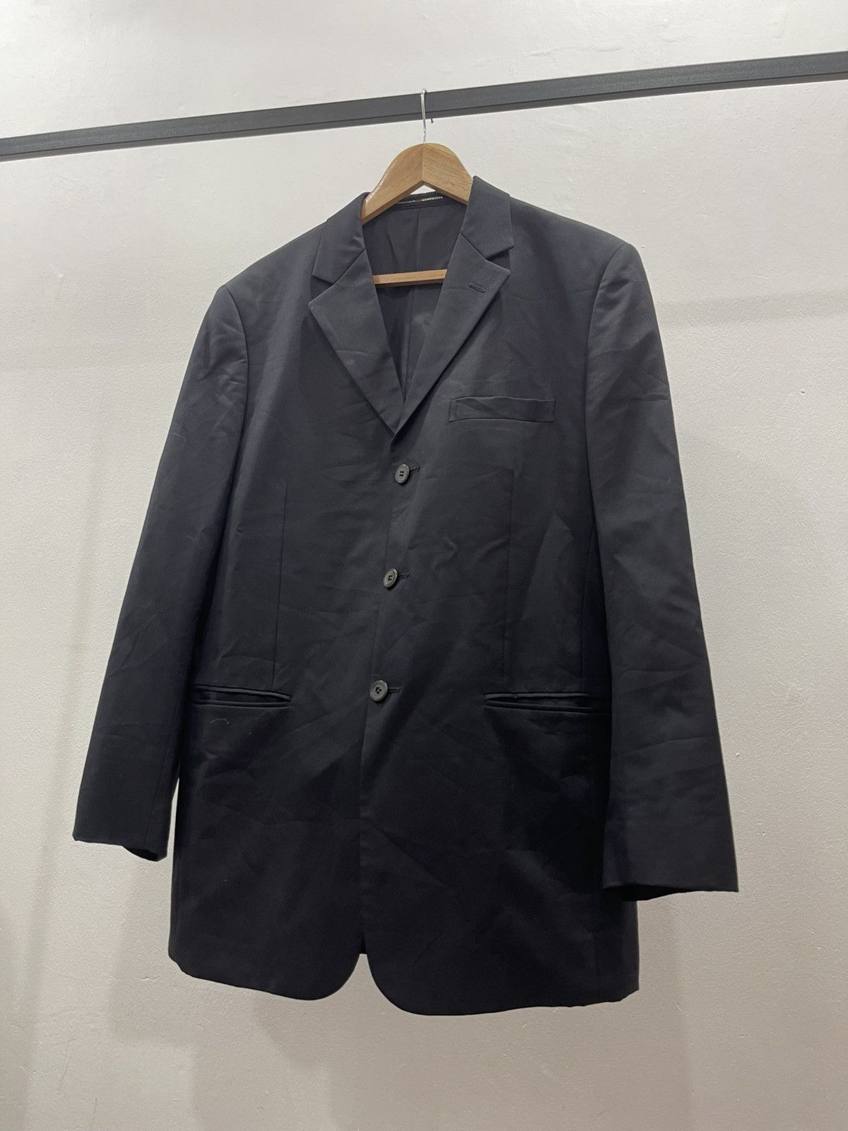 Jean Paul Gaultier Jean-Paul GUALTIER HOMME objet Wool Jacket Tailored 48M Size 48R - 2 Thumbnail
