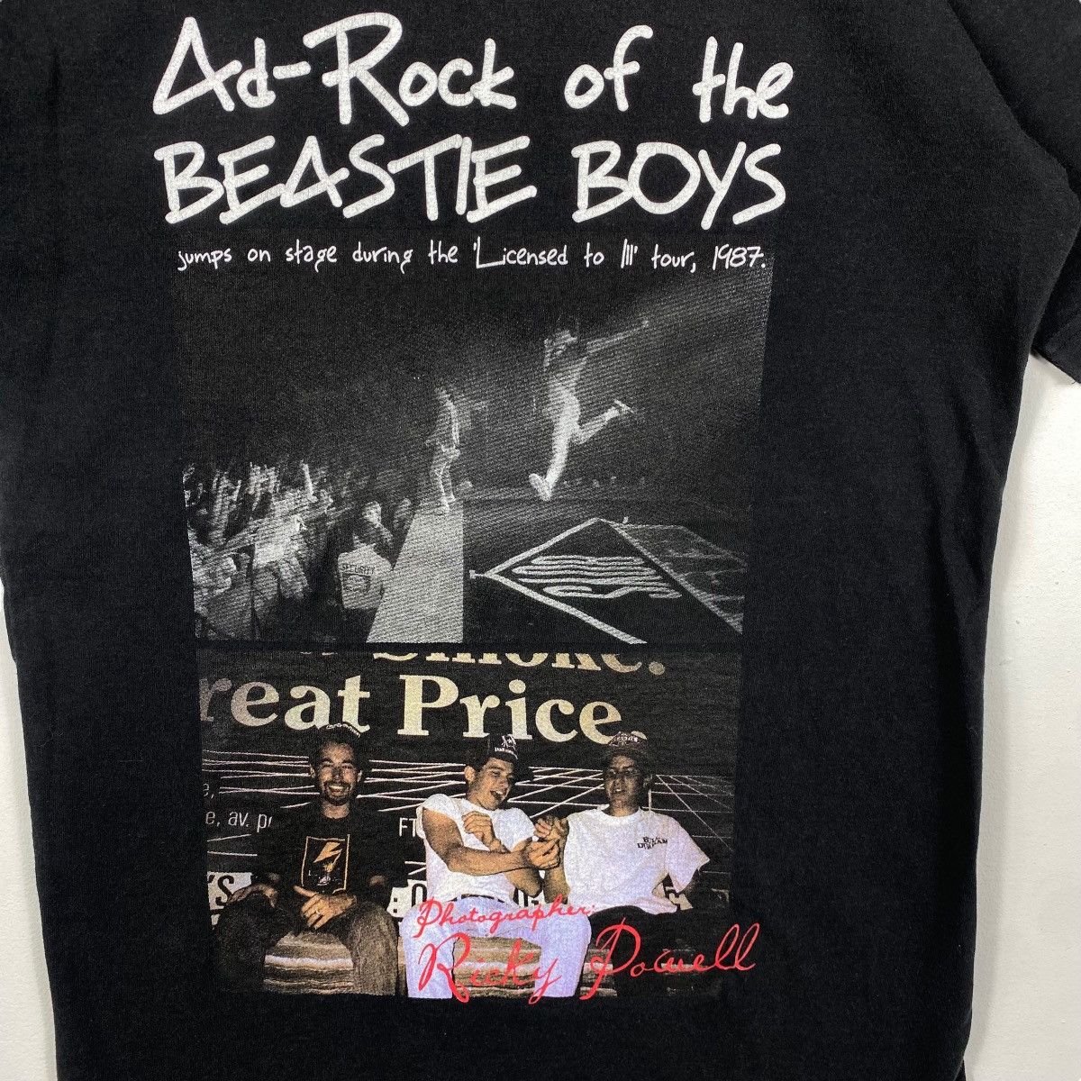 Japanese Brand The Rap Photography Of Ricky Powell BEASTIE BOYS Graphic Tee Size US S / EU 44-46 / 1 - 2 Thumbnail