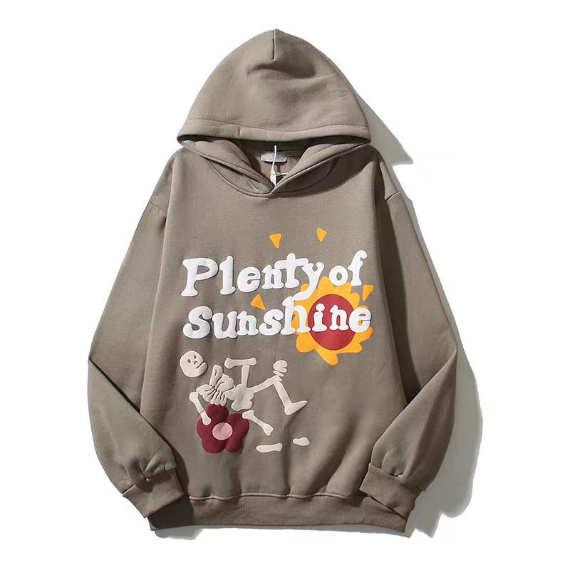 Japanese Brand × Vintage Street Retro Graffiti Skull Letter Print Hooded Sweatshirt Size US L / EU 52-54 / 3 - 1 Thumbnail