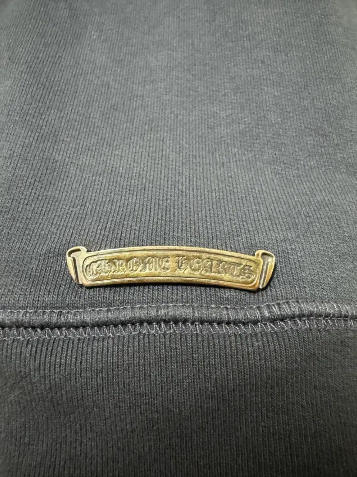 Chrome Hearts Paperjam Red Leather Patch Sweatshirt Size US M / EU 48-50 / 2 - 4 Thumbnail