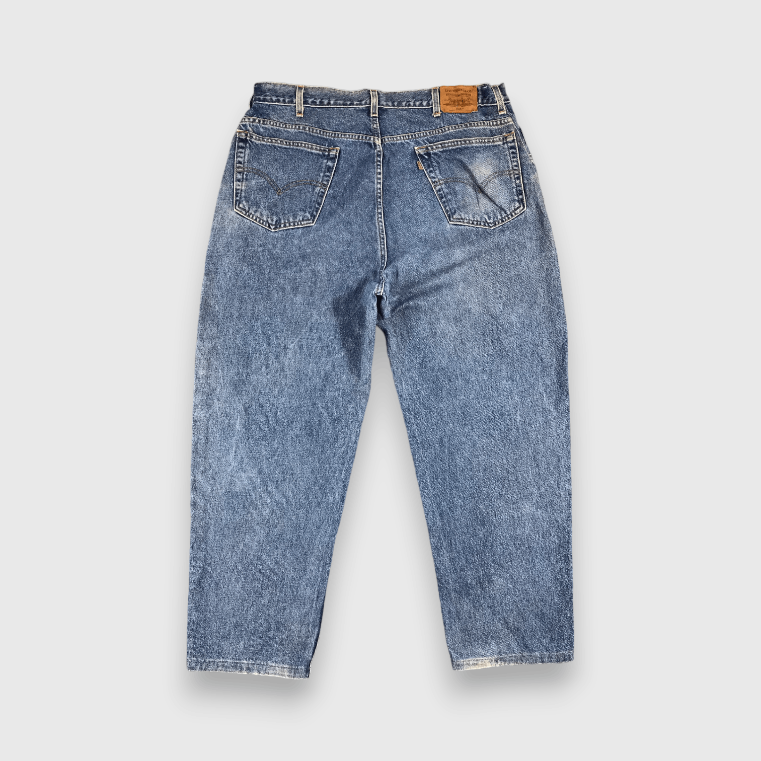 Levi's Faded Blue Vintage Levis 545 Jeans Baggy Denim-J1094 Size US 40 / EU 56 - 2 Thumbnail