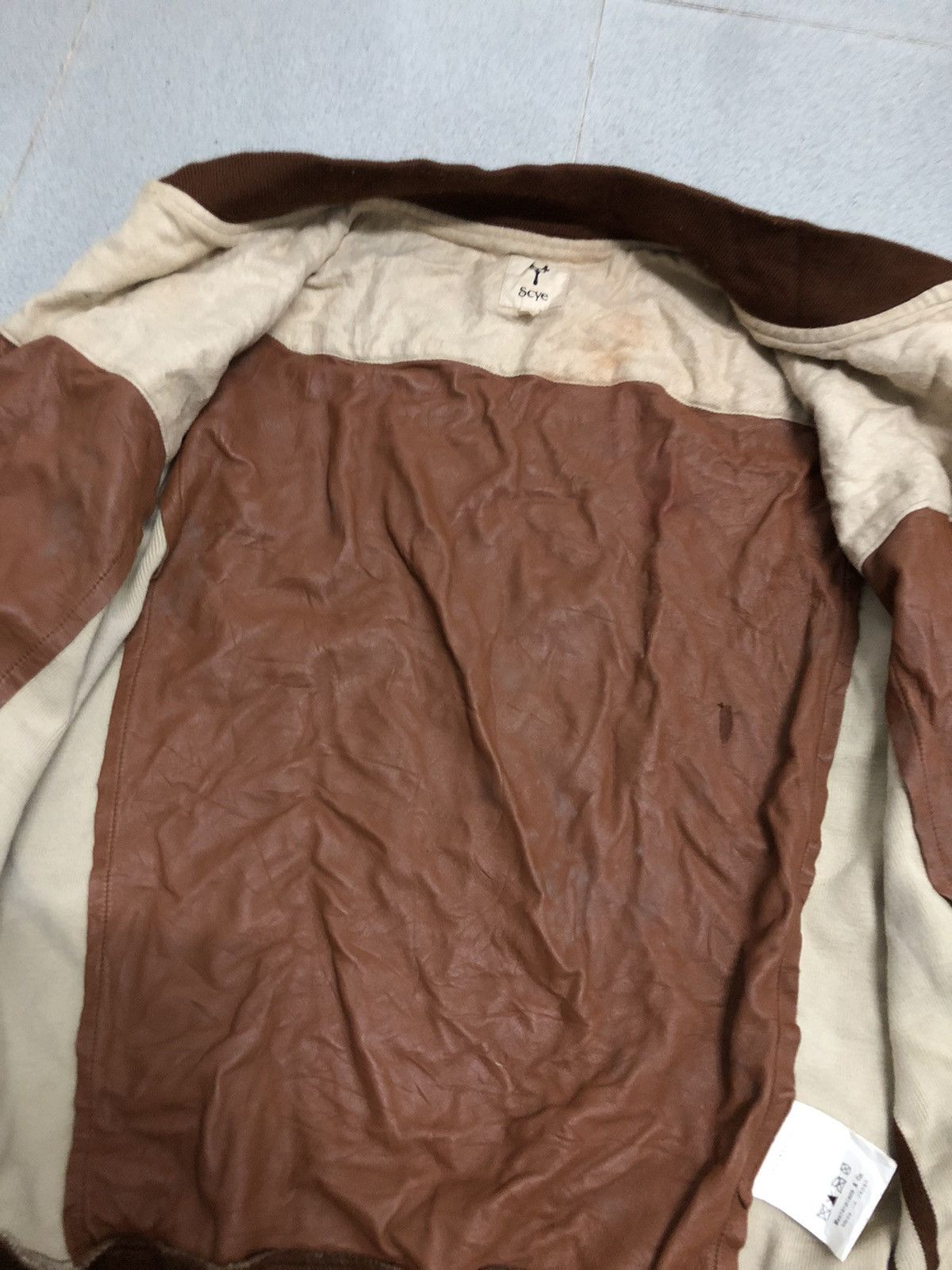 MasterPiece Vintage Scye Masterpiece & Co Sheep Leather Jacket Size US S / EU 44-46 / 1 - 7 Thumbnail