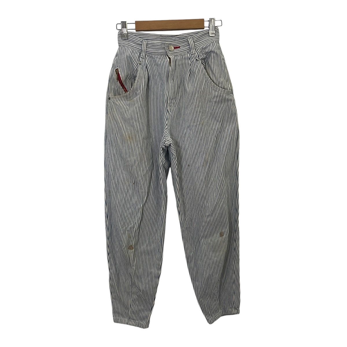 Hickory Stripe Gravel And Gold Painter Pants LEE Painter Pants