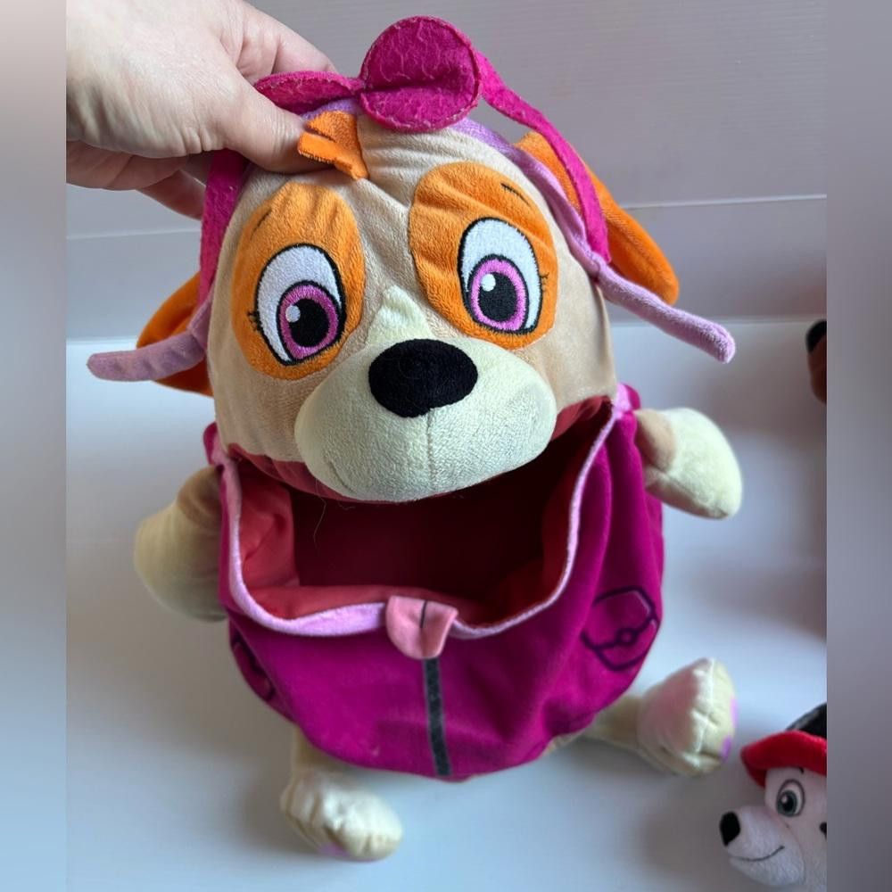 Designer Lot of 9 Paw Patrol Plush Dogs + 1 Bonus Needing Sewing Size ONE SIZE - 7 Thumbnail