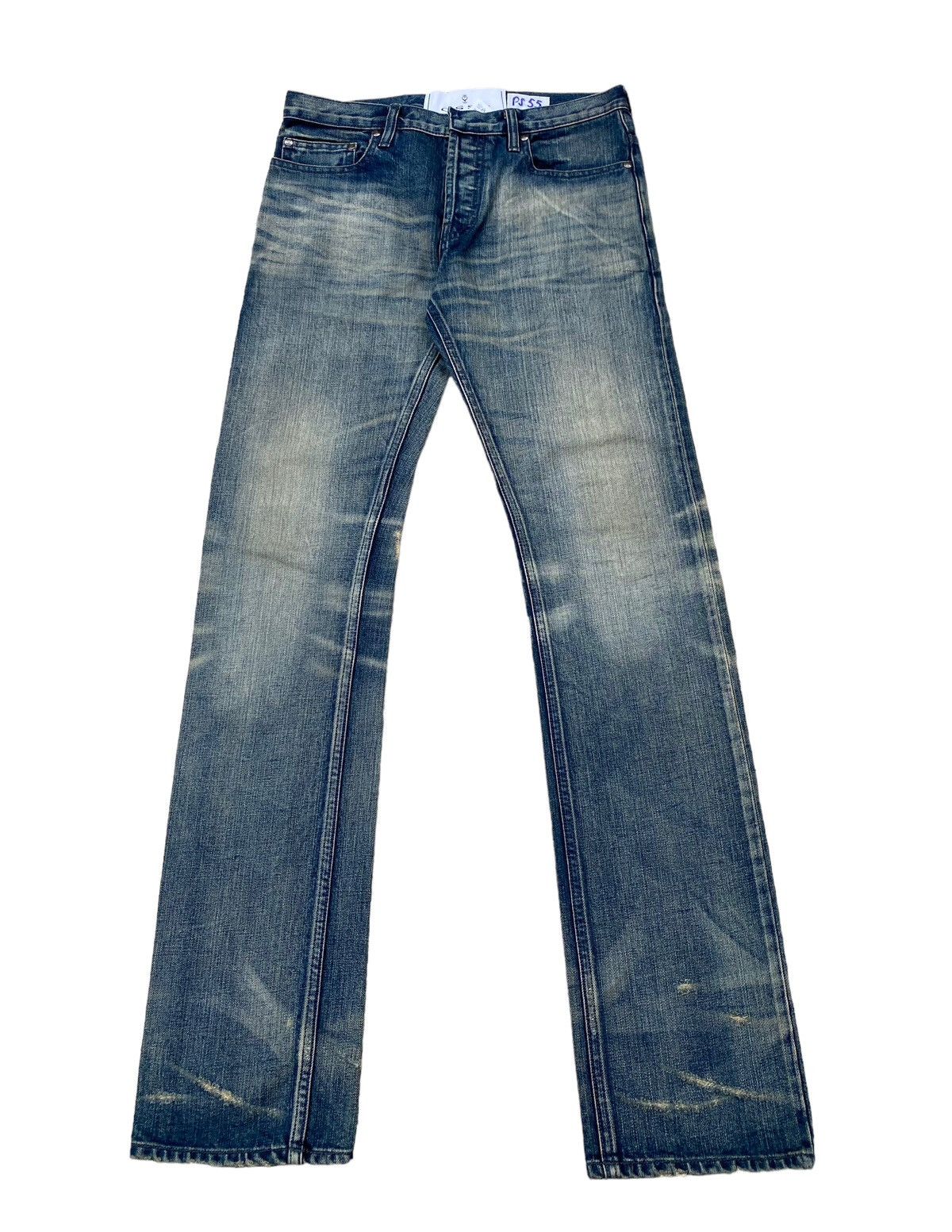image of Jun Takahashi Ossa Mondo Faded Design Pant in Black, Men's (Size 32)