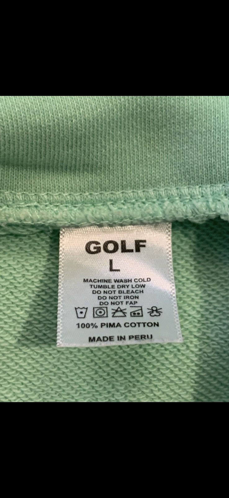 Golf Wang Golf Wang “Problem Child” Mint Green Hoodie Size US XL / EU 56 / 4 - 4 Thumbnail