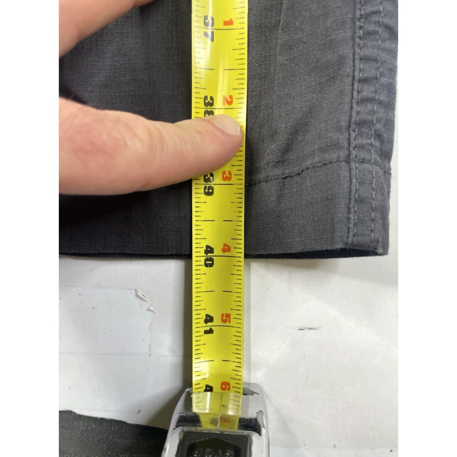 Vuori Vuori Pants Mens Medium Ripstop Climber Hiking Performance Chino Gray Pants V412 Size US 31 - 7 Thumbnail