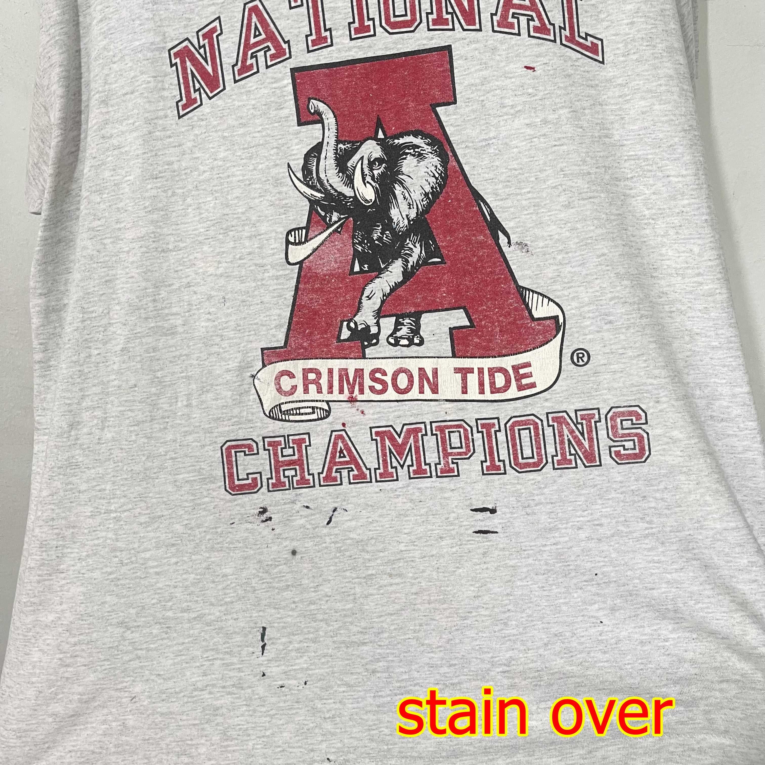 Vintage Vintage 1992 Alabama Crimson Tide T-Shirt Size US XL / EU 56 / 4 - 8 Thumbnail
