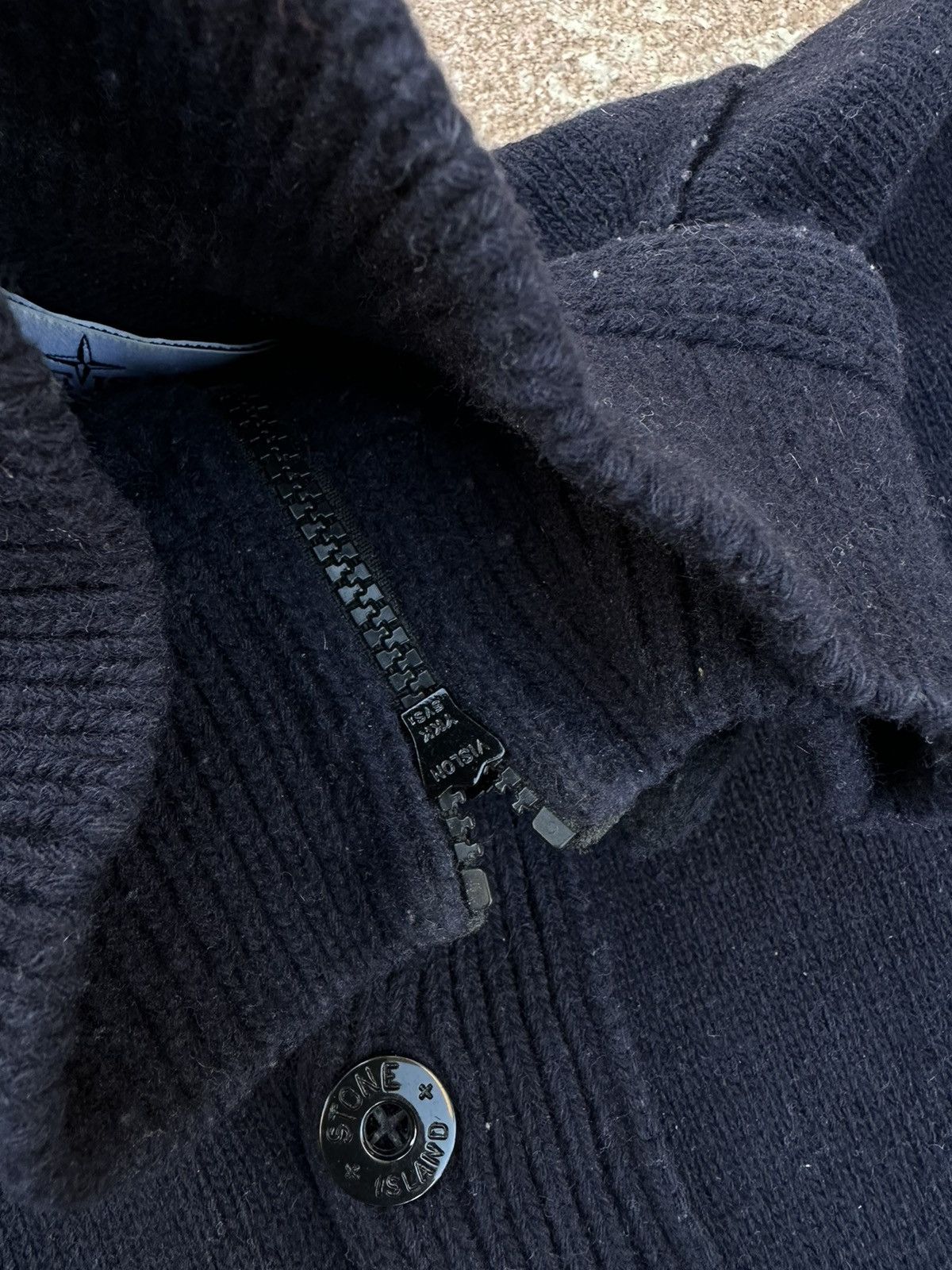 Stone Island Sweater Navy M size