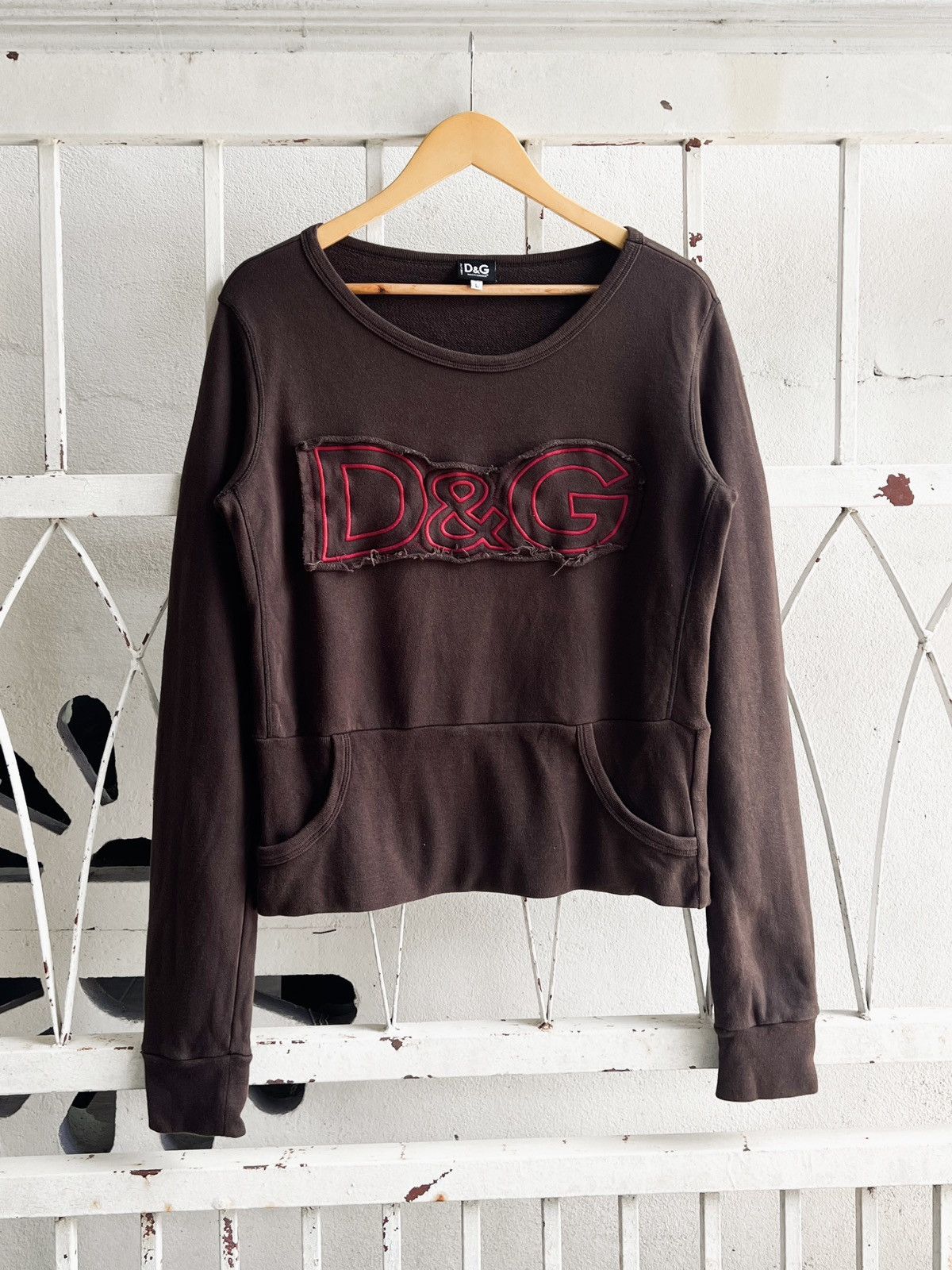 Dolce & Gabbana Dolce & Gabbana Y2K Iconic Big Logo Embroidered Size L / US 10 / IT 46 - 1 Thumbnail