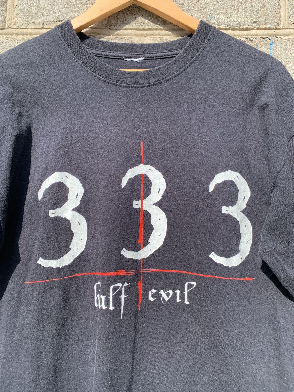 Half Evil × Vintage Vintage Half Evil 333 t shirt Size US XL / EU 56 / 4 - 2 Thumbnail