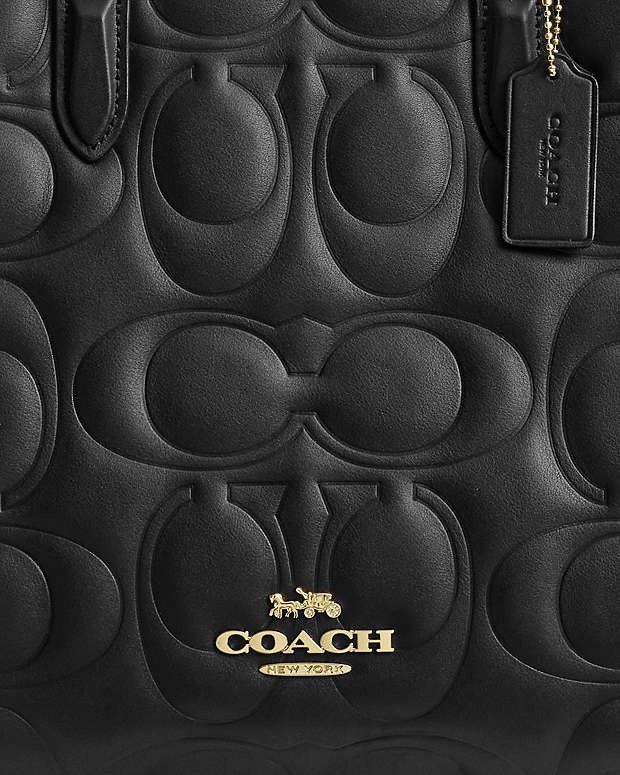 Coach Coach Maggie Tote Bag In Signature Leather cy672 Size ONE SIZE - 13 Thumbnail