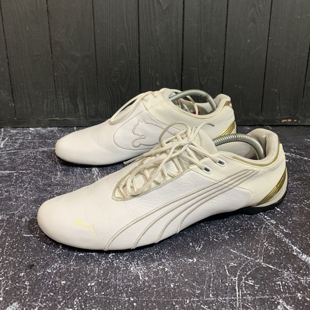 Puma × Vintage Vintage Puma Leather Sneakers 43 EU 10 US Balenciaga Style Size US 10 / EU 43 - 4 Thumbnail