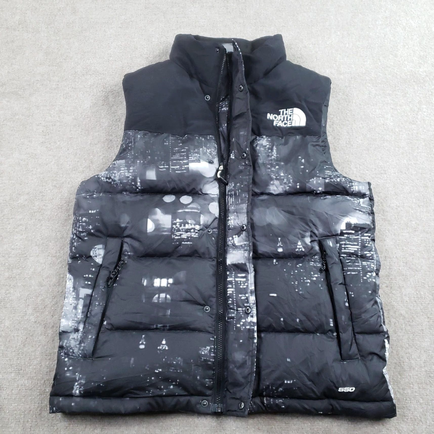 The North Face North Face Nuptse 550 Vest Mens Medium Black Extra Butter Nightcrawler Down Size US M / EU 48-50 / 2 - 5 Thumbnail