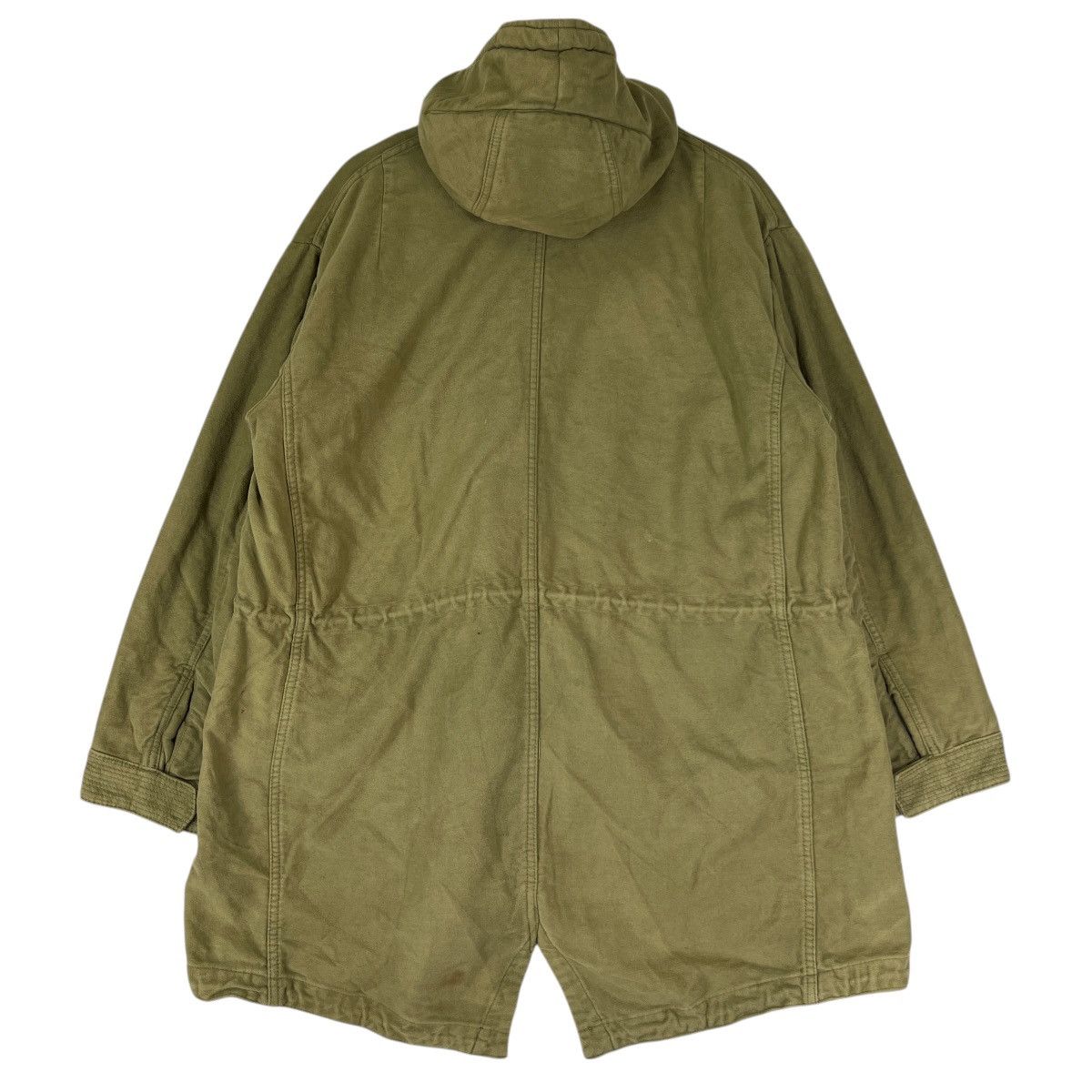 45rpm 🔥 UMI 908 45rpm MOLESKIN HOODED PARKA MADE IN JAPAN Size US L / EU 52-54 / 3 - 11 Thumbnail