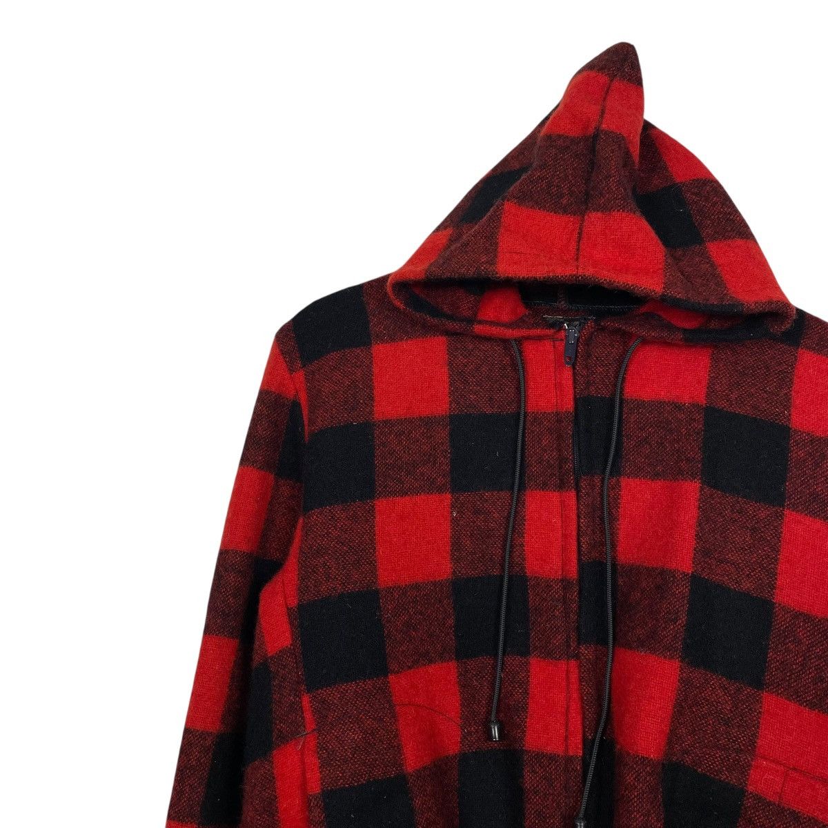 Woolrich Woolen Mills True Vintage 30s Woolrich Tartan Hooded Zipper Jacket Size US S / EU 44-46 / 1 - 6 Thumbnail