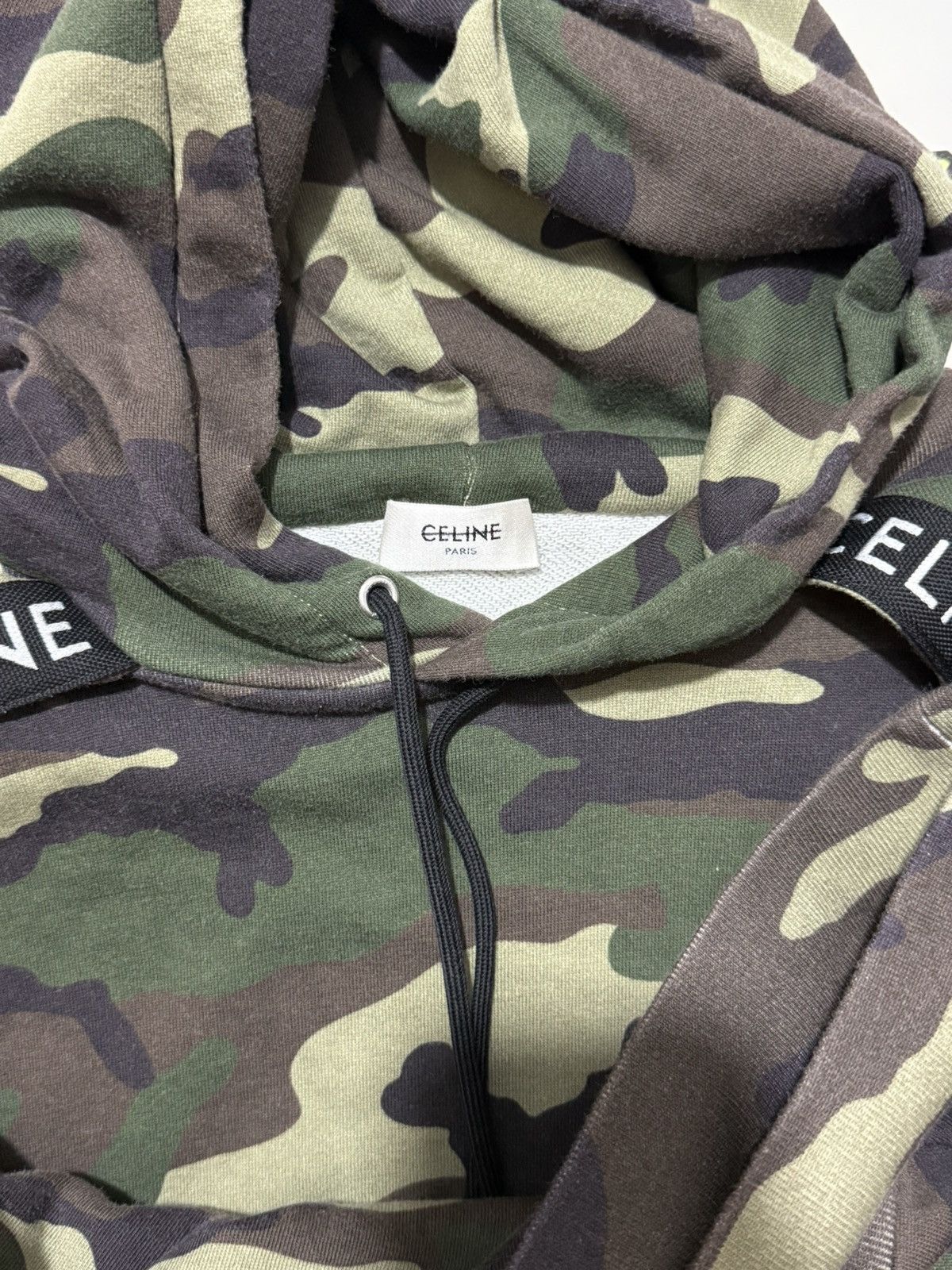 Celine Celine SS23 camouflage Hoody Size US S / EU 44-46 / 1 - 9 Thumbnail