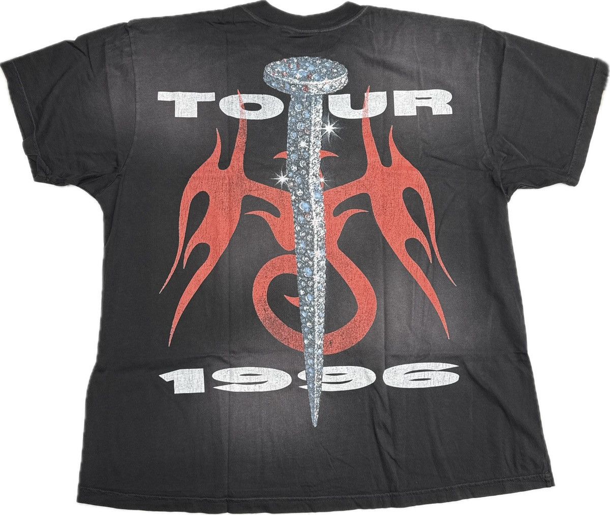 HELLSTAR Hellstar Nailed Tour T-shirt Size US XXL / EU 58 / 5 - 3 Thumbnail