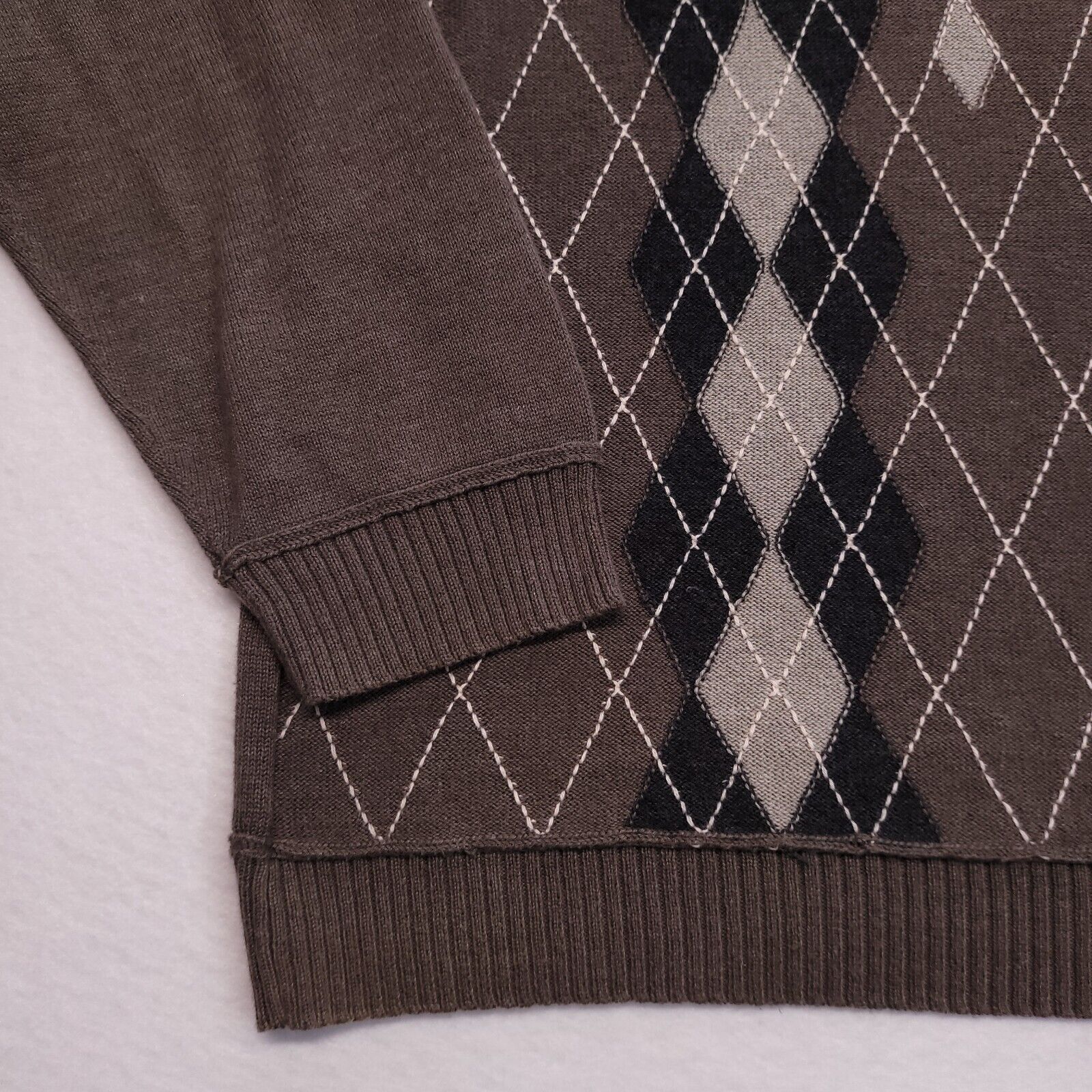BKE BKE Long Sleeve Casual Pullover Sweater Mens Size 2XL Brown Size US XXL / EU 58 / 5 - 6 Thumbnail