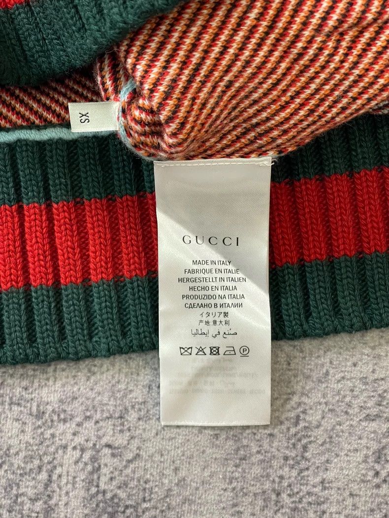 Gucci Gucci Full-print tiger head pattern button cardigan 2503-Ne Size US XS / EU 42 / 0 - 4 Thumbnail