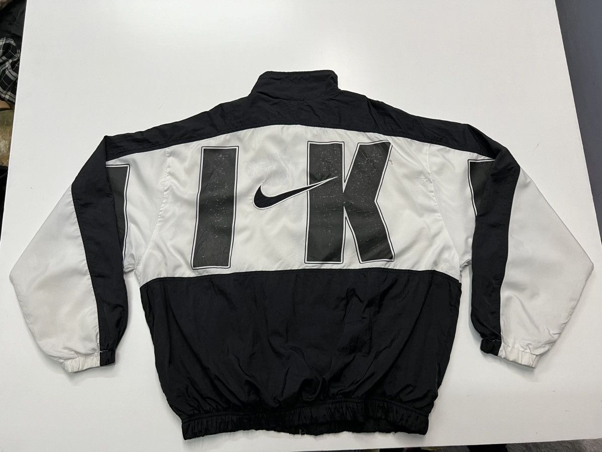 Nike 🔥VINTAGE NIKE SPELLOUT ZIPPER JACKET Size US L / EU 52-54 / 3 - 13 Thumbnail