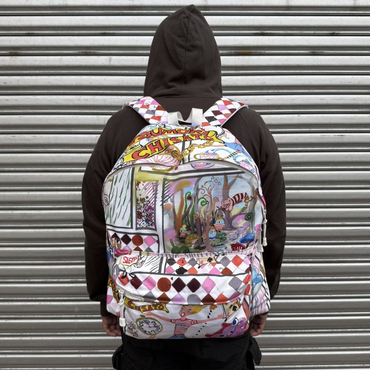 Tsumori Chisato RARE Tsumori Chisato AOP Multicolor Big Backpack Size ONE SIZE - 1 Thumbnail