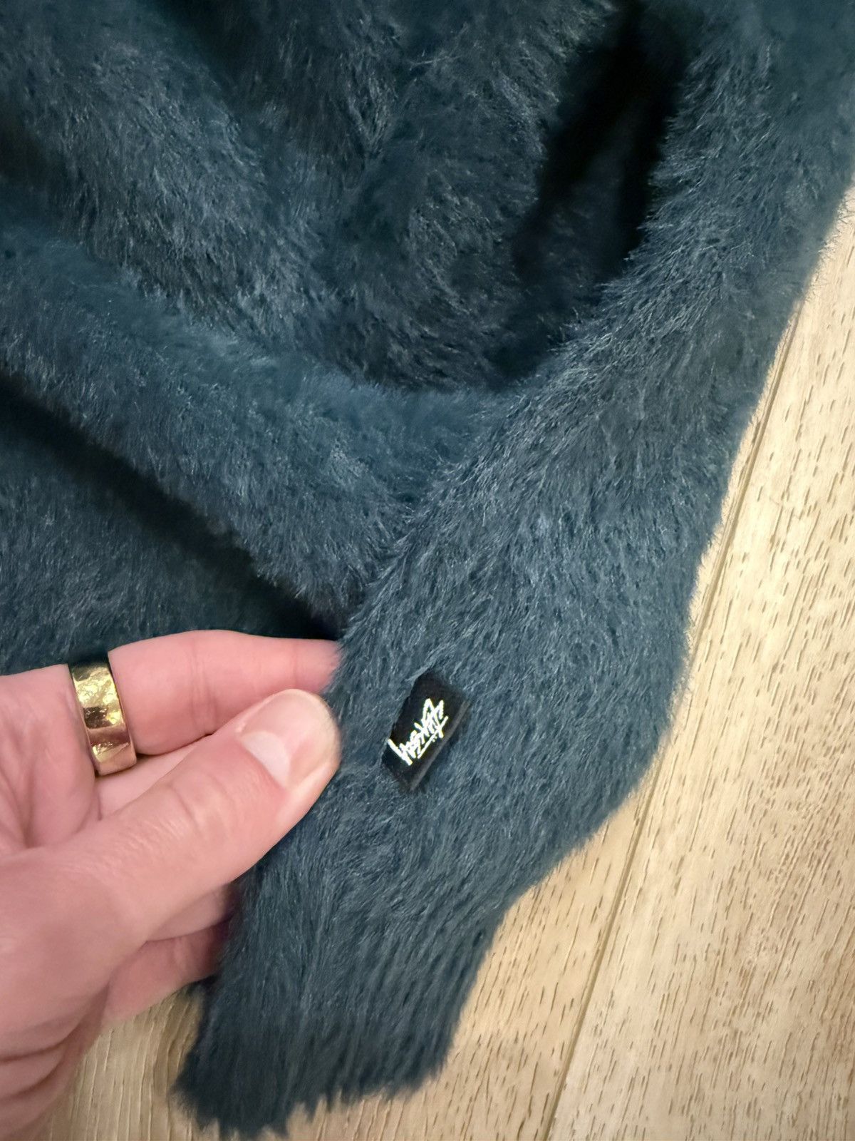 Stussy Fuzzy cardigan Size US XL / EU 56 / 4 - 3 Thumbnail