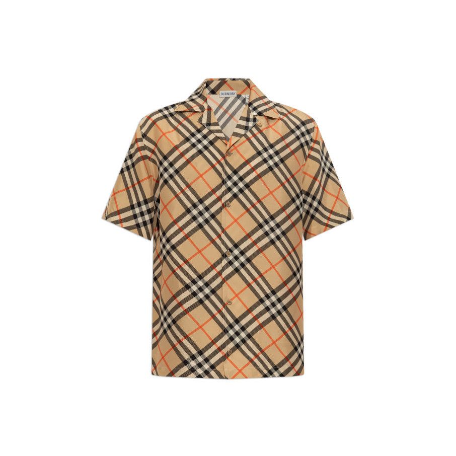 Burberry Burberry Beige Checkered Pattern Shirt New & Authentic (Men' Size US L / EU 52-54 / 3 - 1 Preview
