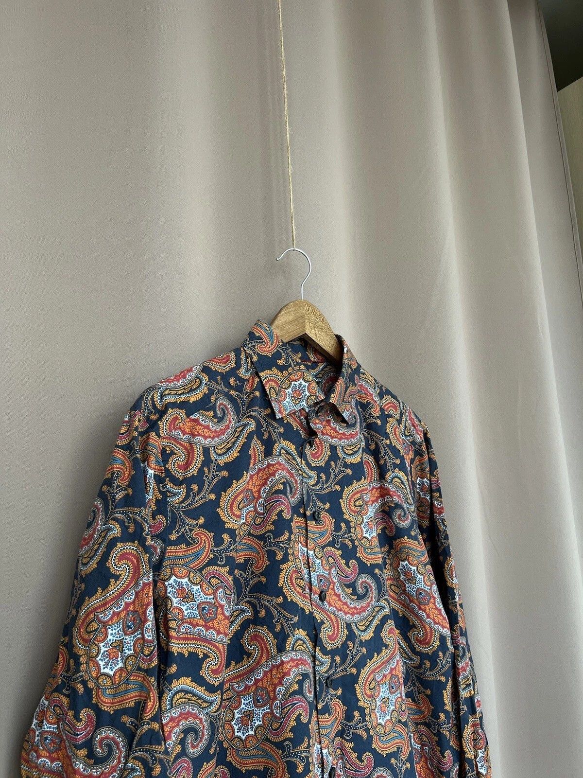 Eton Eton Printed Button Down Shirt Mens Size 42 or M/L Size US M / EU 48-50 / 2 - 3 Thumbnail